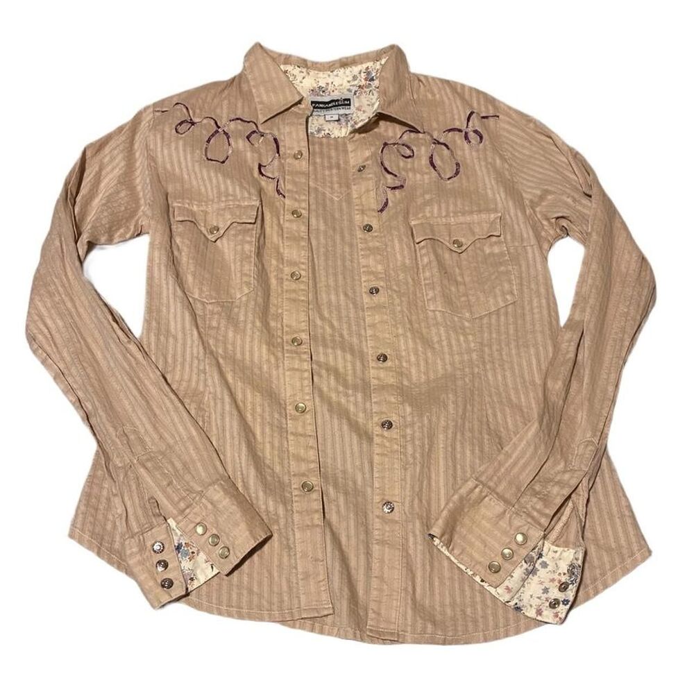 Panhandle Slim Quality Western Wear Pearl Snap Shirt